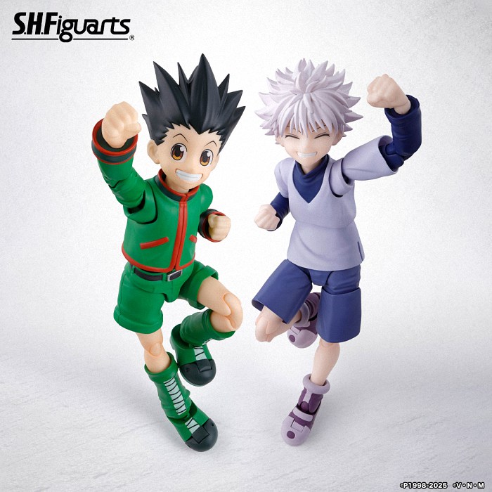  Bandai SHF《全职猎人》小杰与奇犽可动人偶12月5日预订开启  周边 第6张