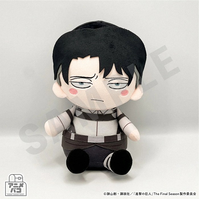  《进击的巨人》艾伦与利威尔新作布偶即将发售  周边 第12张