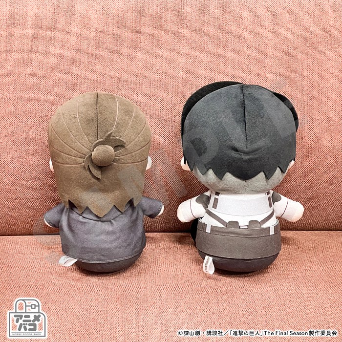  《进击的巨人》艾伦与利威尔新作布偶即将发售  周边 第7张