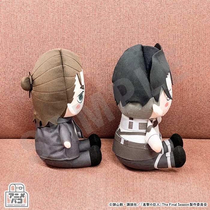  《进击的巨人》艾伦与利威尔新作布偶即将发售  周边 第9张