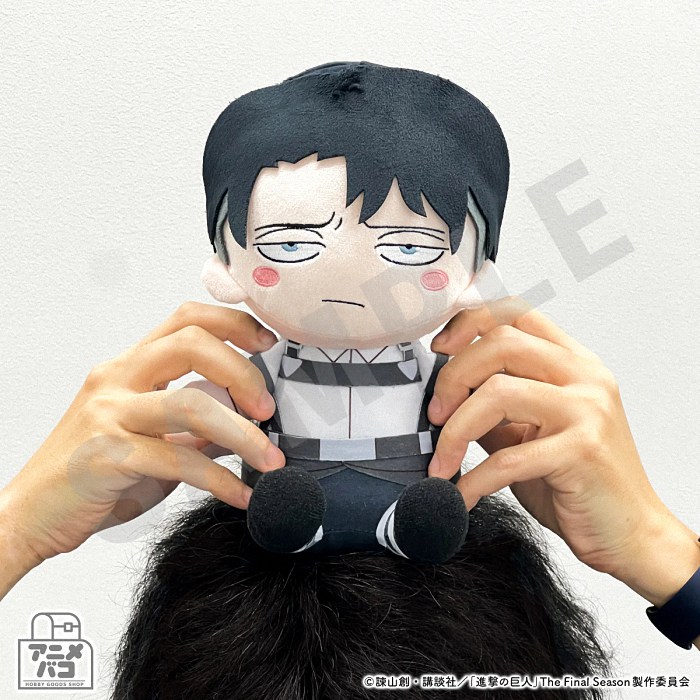  《进击的巨人》艾伦与利威尔新作布偶即将发售  周边 第6张