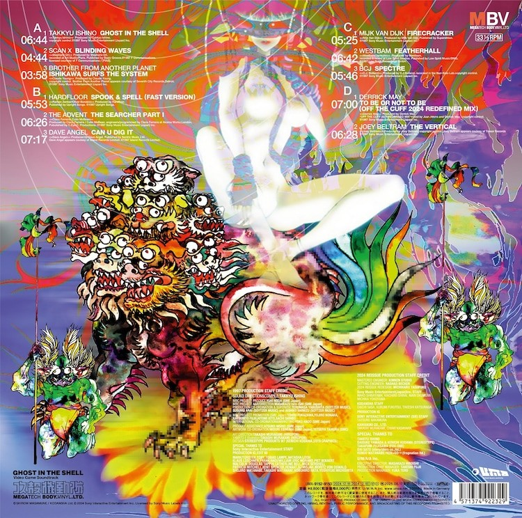  《攻壳机动队》1997年原声带以黑胶形式再贩，12月18日发售。  业内 第5张