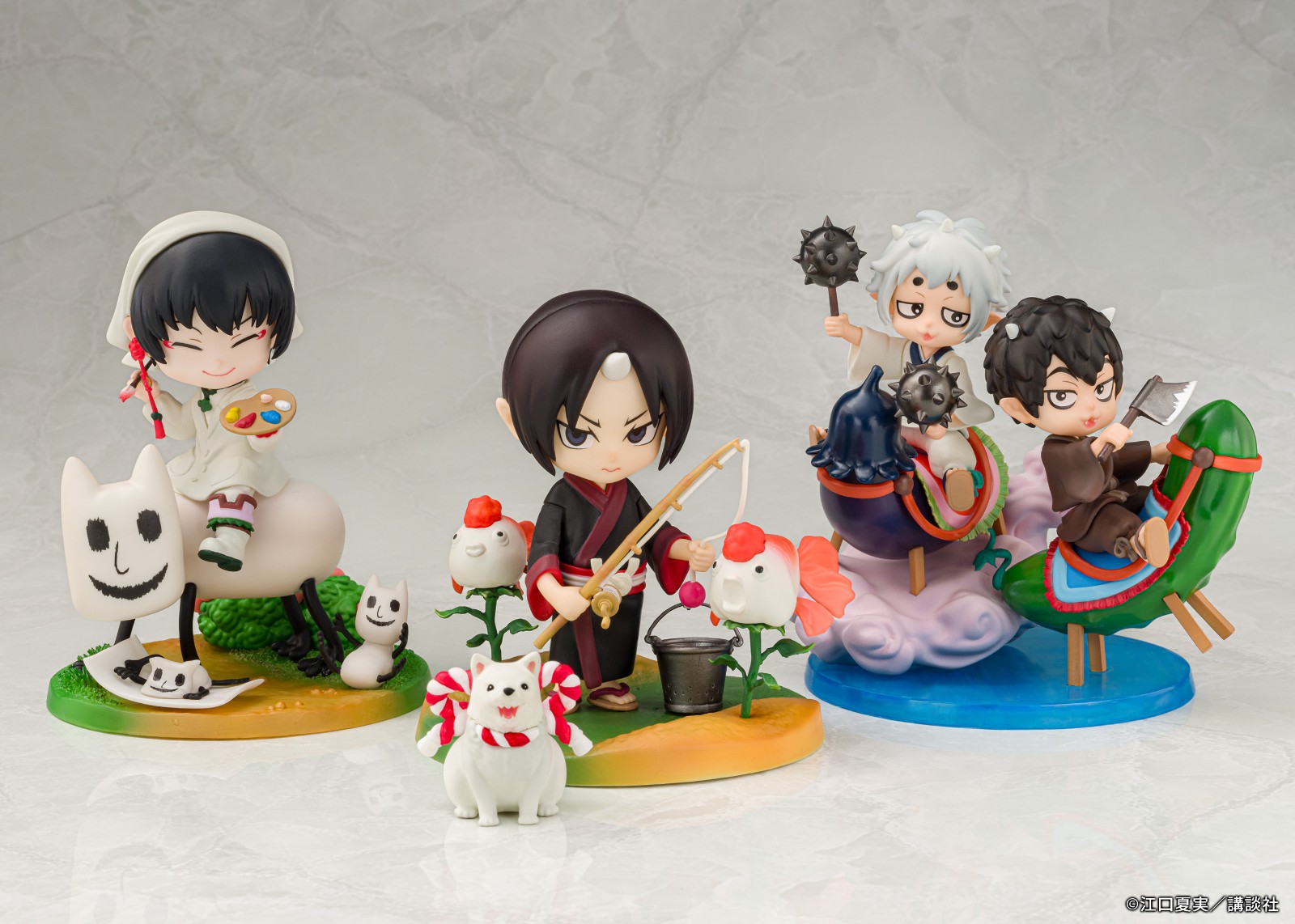  《鬼灯的冷彻》唐瓜＆茄子Q版模型即将发售  周边 第3张