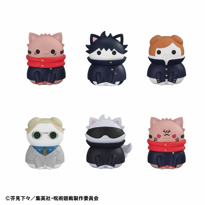  《咒术回战》涩谷事变Q版猫咪手办1月9日开订，25年6月发售。  周边 第2张