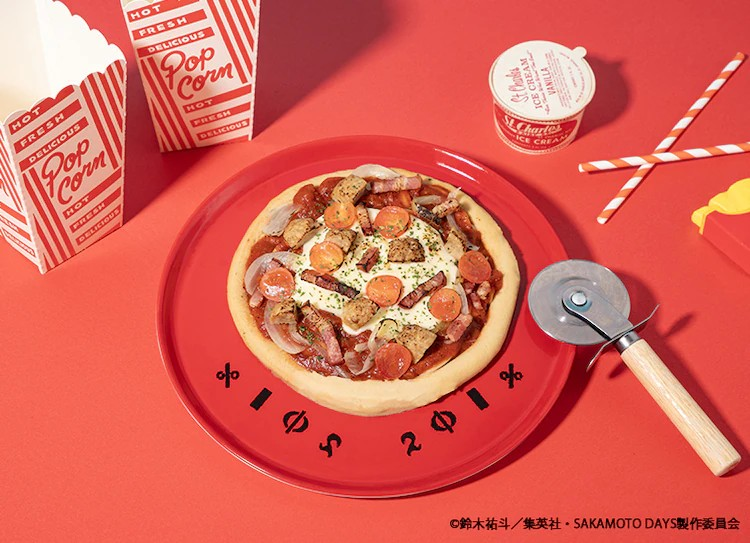  《坂本日常》主题咖啡馆开幕，以美式餐厅为概念。  漫展 第4张