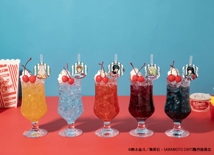  《坂本日常》主题咖啡馆开幕，以美式餐厅为概念。  漫展 第3张