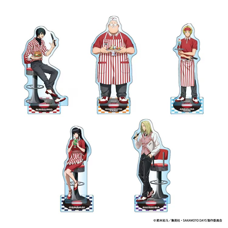  《坂本日常》主题咖啡馆开幕，以美式餐厅为概念。  漫展 第16张