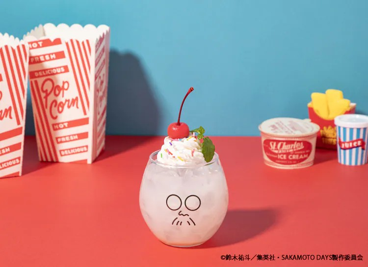  《坂本日常》主题咖啡馆开幕，以美式餐厅为概念。  漫展 第7张