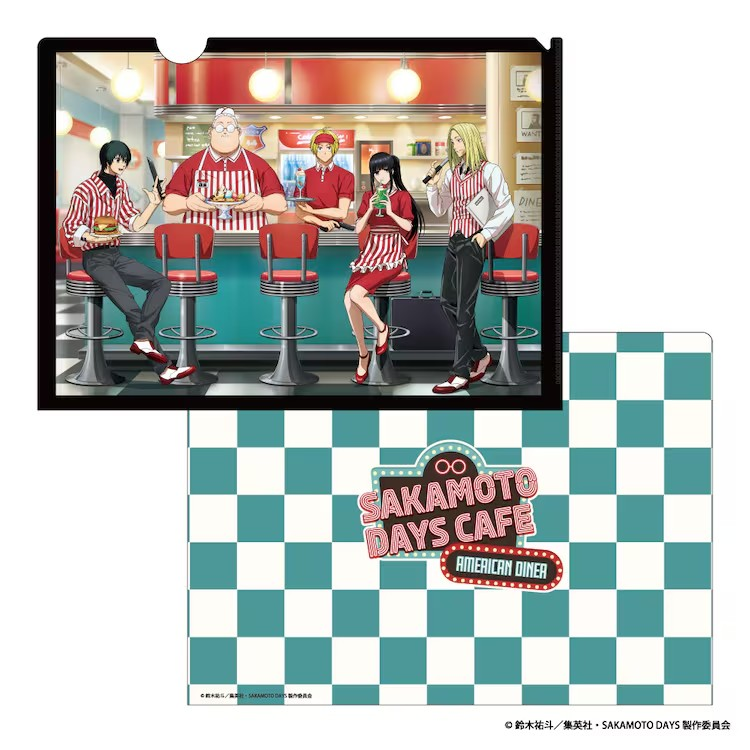  《坂本日常》主题咖啡馆开幕，以美式餐厅为概念。  漫展 第13张