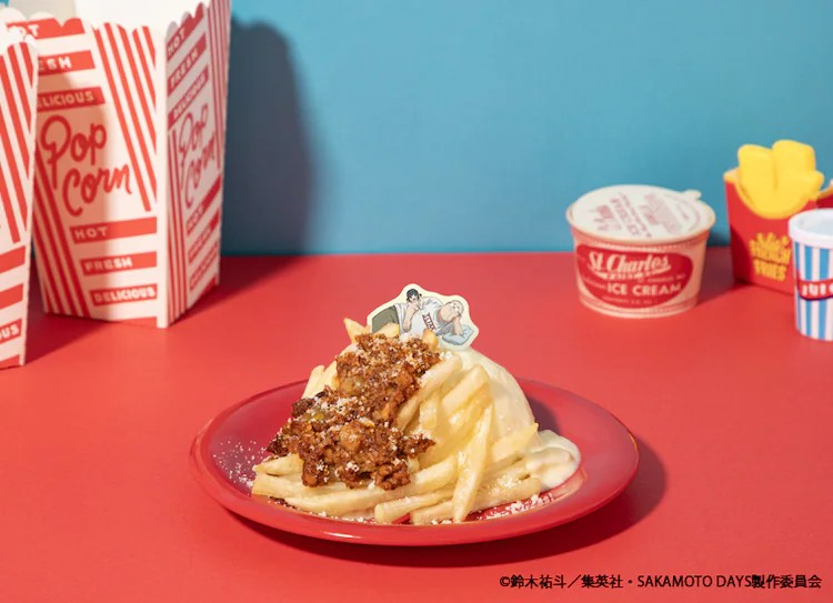  《坂本日常》主题咖啡馆开幕，以美式餐厅为概念。  漫展 第12张