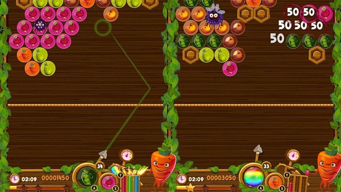  《Vege Bubble Shoot - ベジバブルシュート Extended Edition》：色彩缤纷的蔬菜园冒险  资讯 第2张