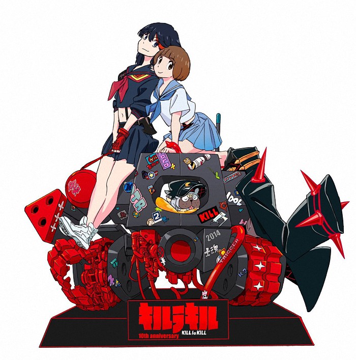  Aniplex《KILL la KILL》1/7缠流子&amp;满舰饰真子开订  周边 第6张