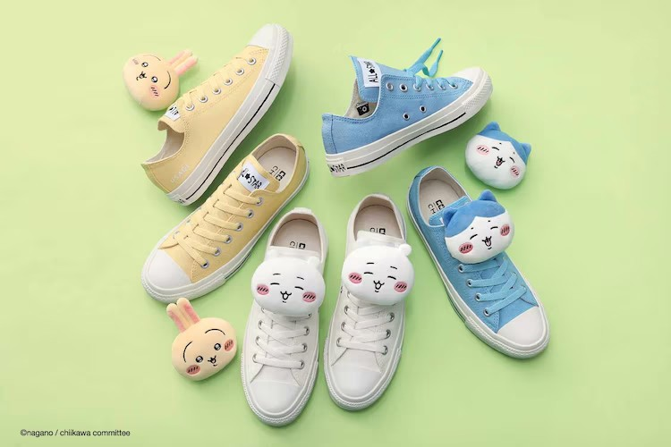  《ちいかわ》×Converse合作款鞋子即将发售  周边 第4张