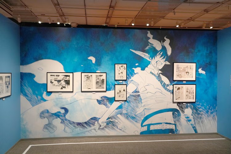 《青之驱魔师》15周年原画展在银座开幕 漫展 第6张 《青之驱魔师》15周年原画展在银座开幕 漫展 第6张