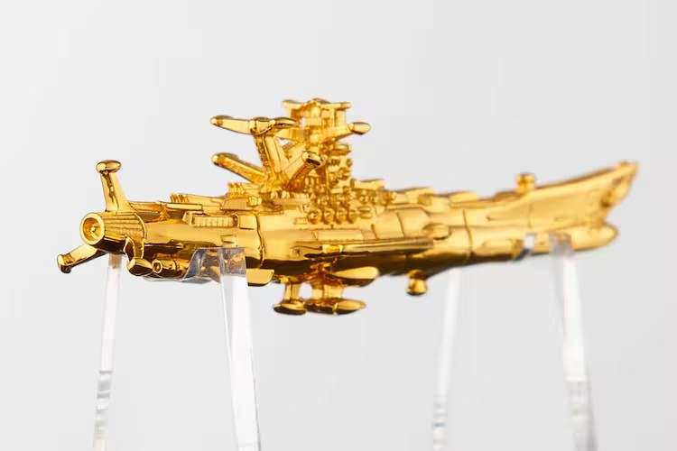  《宇宙战舰大和号》纯金模型纪念动画播出50周年，售价55万日元  周边 第3张