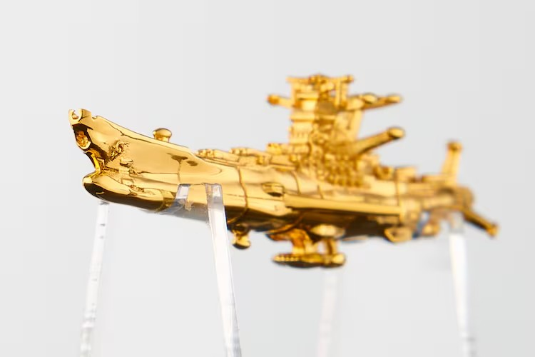  《宇宙战舰大和号》纯金模型纪念动画播出50周年，售价55万日元  周边 第4张