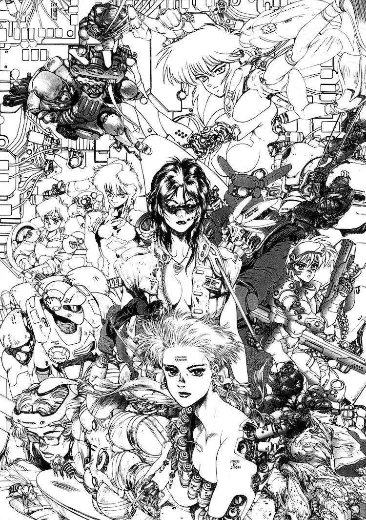 士郎正宗世界展与CLAMP等艺术家合作 漫展 第3张 士郎正宗世界展与CLAMP等艺术家合作 漫展 第3张