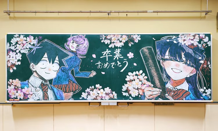  《古见同学有交流障碍症》完结纪念，新宿站现巨型广告  资讯 第2张