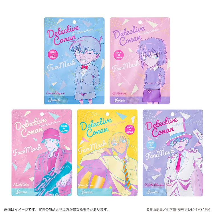  《名侦探柯南》推出大和、上原、诸伏等角色的唇膏与面膜。  周边 第20张