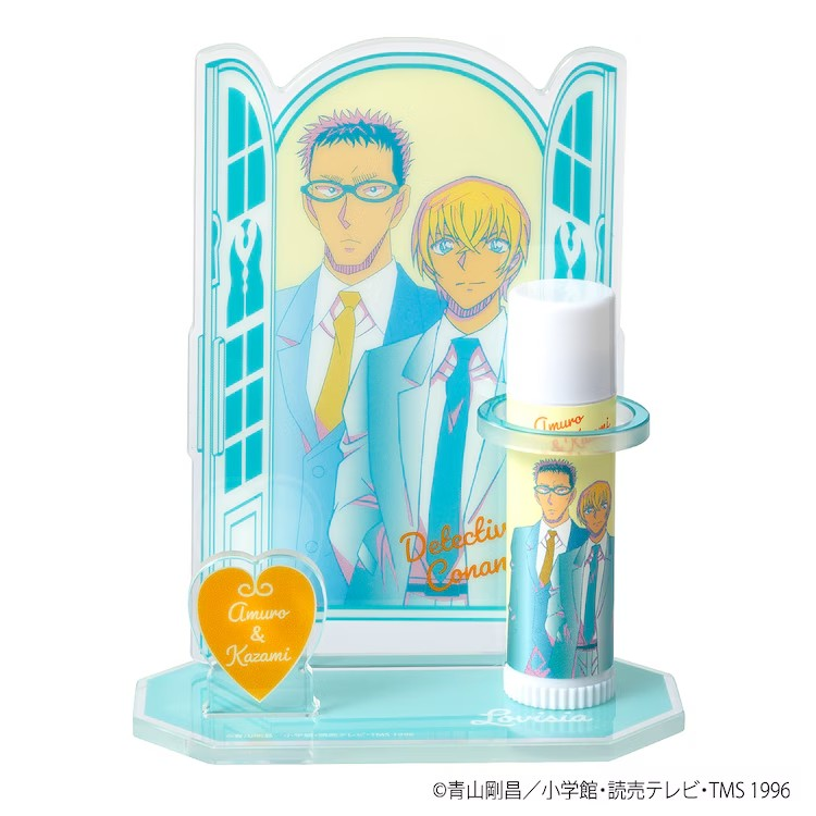  《名侦探柯南》推出大和、上原、诸伏等角色的唇膏与面膜。  周边 第4张