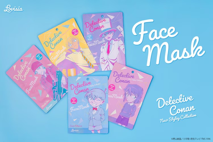  《名侦探柯南》推出大和、上原、诸伏等角色的唇膏与面膜。  周边 第19张
