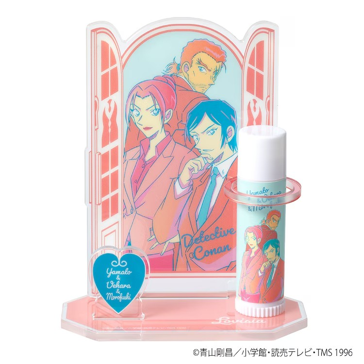  《名侦探柯南》推出大和、上原、诸伏等角色的唇膏与面膜。  周边 第12张