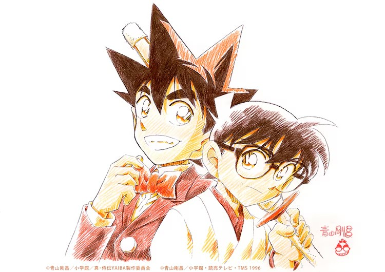  动画《真·侍传 YAIBA》与《名侦探柯南》发布合作视觉图  资讯 第14张