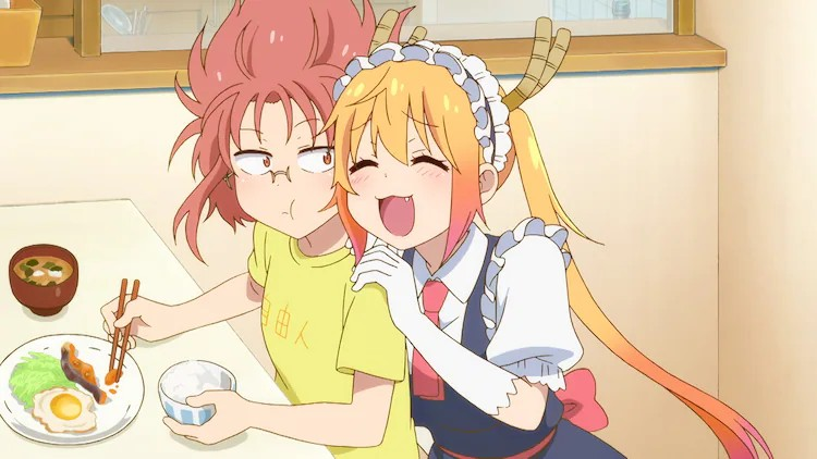  《小林家的龙女仆》公开带有OP主题曲的预告片  业内 第4张