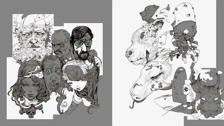 寺田克也新画集《THIS AND THAT》发售,举办一周现场绘画活动。 漫展 第2张 寺田克也新画集《THIS AND THAT》发售,举办一周现场绘画活动。 漫展 第2张