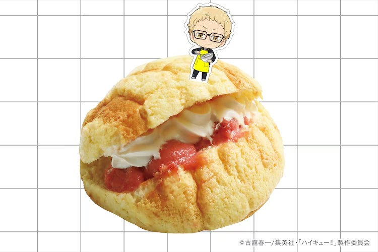  《排球少年》与“猫猫”合作推出猫型面包和“喵”滑顺布丁  周边 第14张