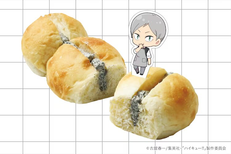  《排球少年》与“猫猫”合作推出猫型面包和“喵”滑顺布丁  周边 第7张