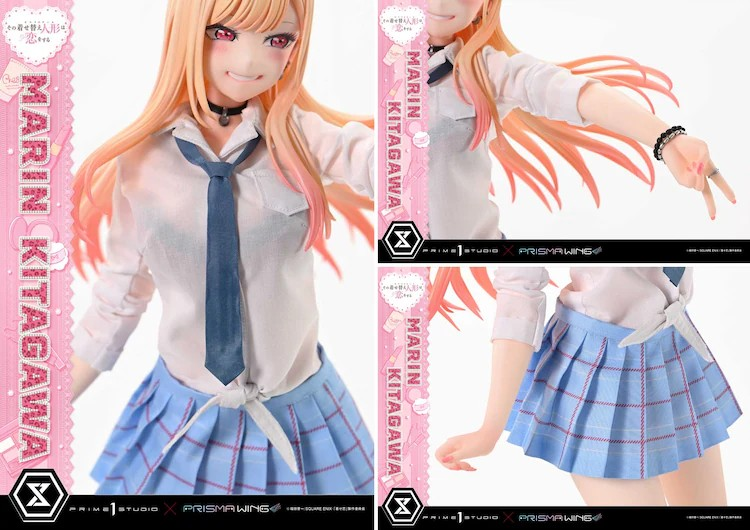  《着恋》喜多川海梦1/4比例雕像发布，高47厘米。  周边 第3张