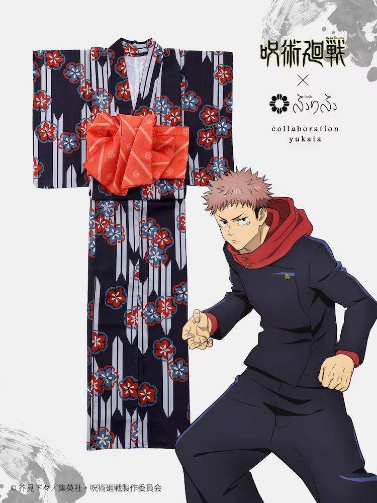  《咒术回战》×ふりふ合作浴衣登场  周边 第4张