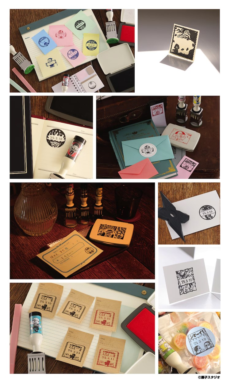  藤子不二雄（A）13部作品中的角色化身为日戳  周边 第3张