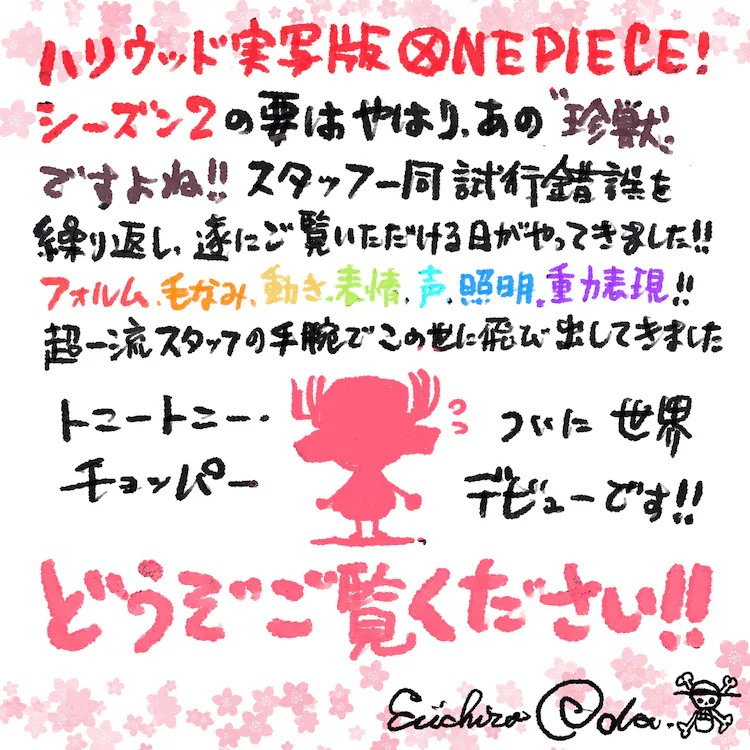 《海贼王》真人剧第二季公开乔巴影像，2026年上线。 资讯 第2张